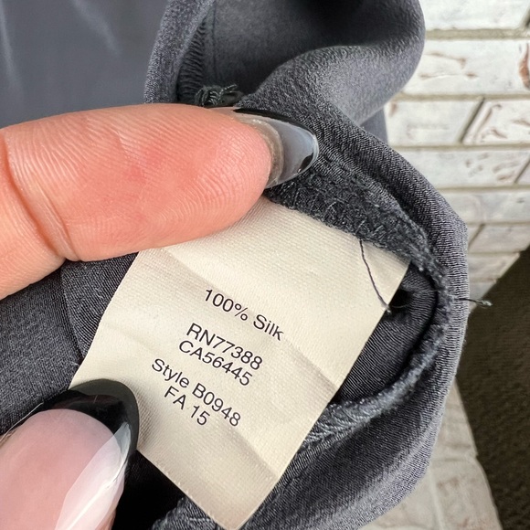 Madewell | Silk Courier Shirt - Picture 10 of 13